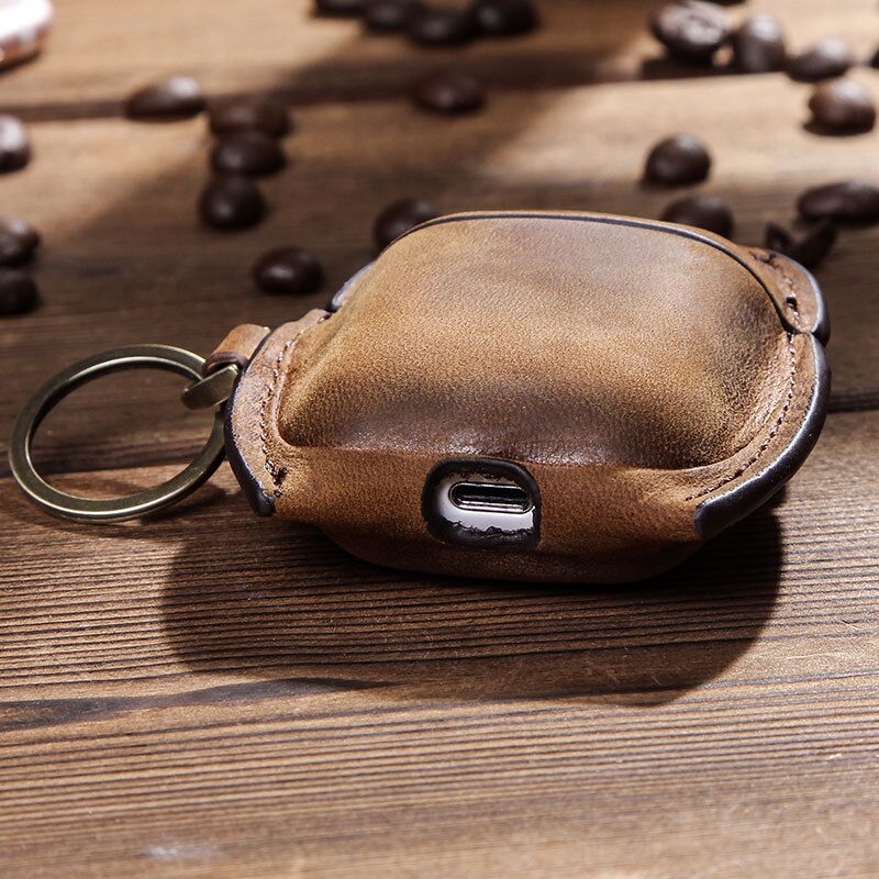 Wireless Bluetooth Headset Leather Case