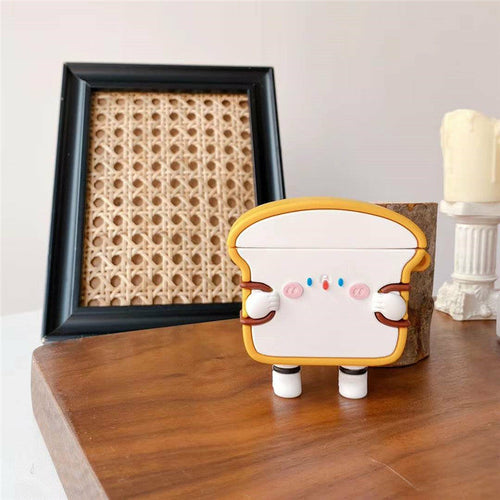 Funny Standing Cute Bacon Toast Protective Cover