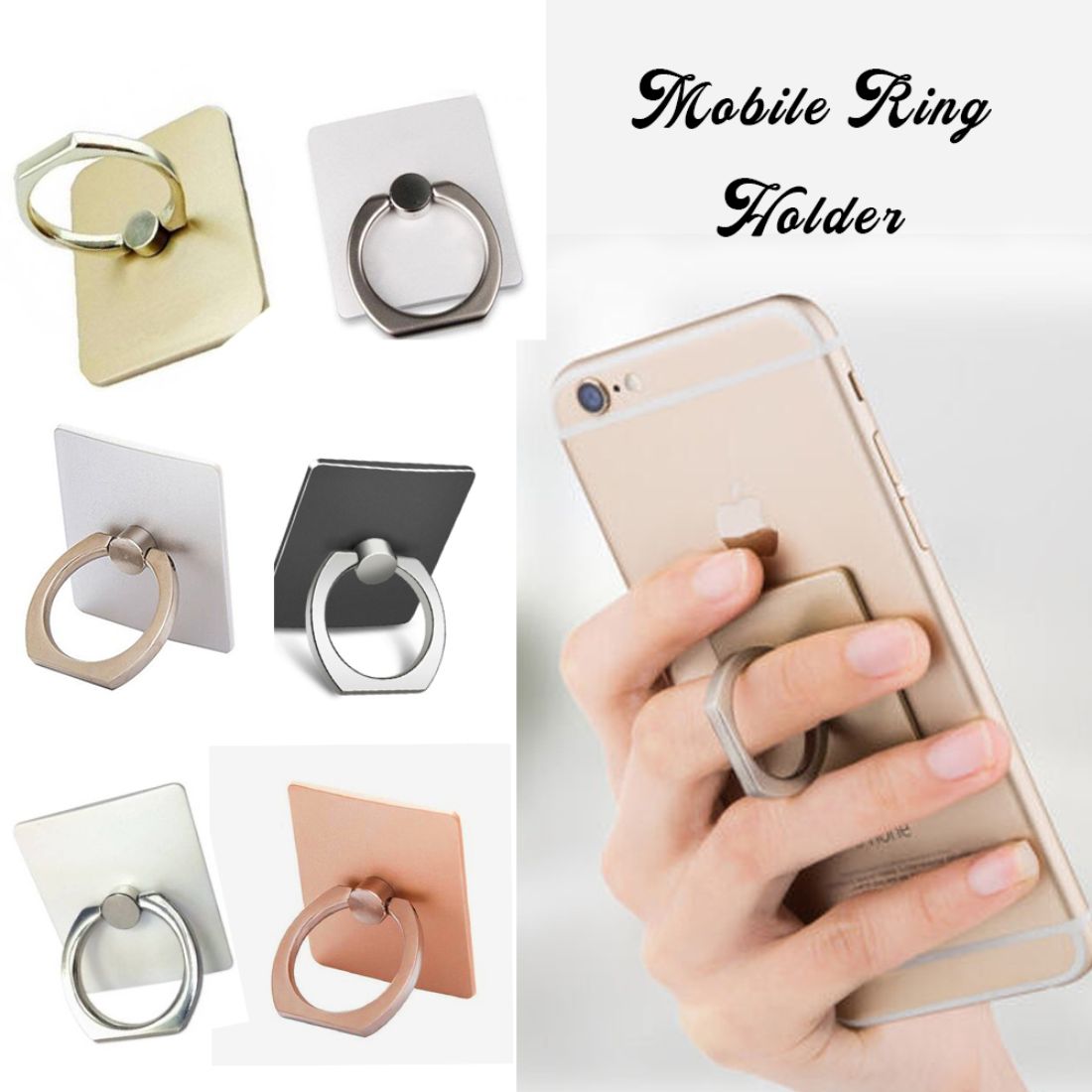 Mobile Ring Holder-Silver