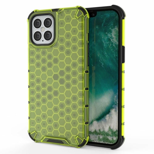 AMZER Honeycomb SlimGrip Hybrid Bumper Case for iPhone 12 Pro Max