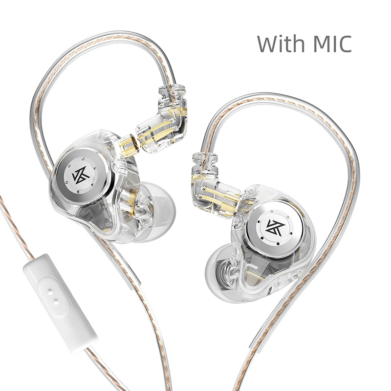 Dynamic HiFi Headphones With Wheat Wire Control