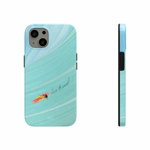 Live to Surf Tough Case for iPhone with Wireless Charging