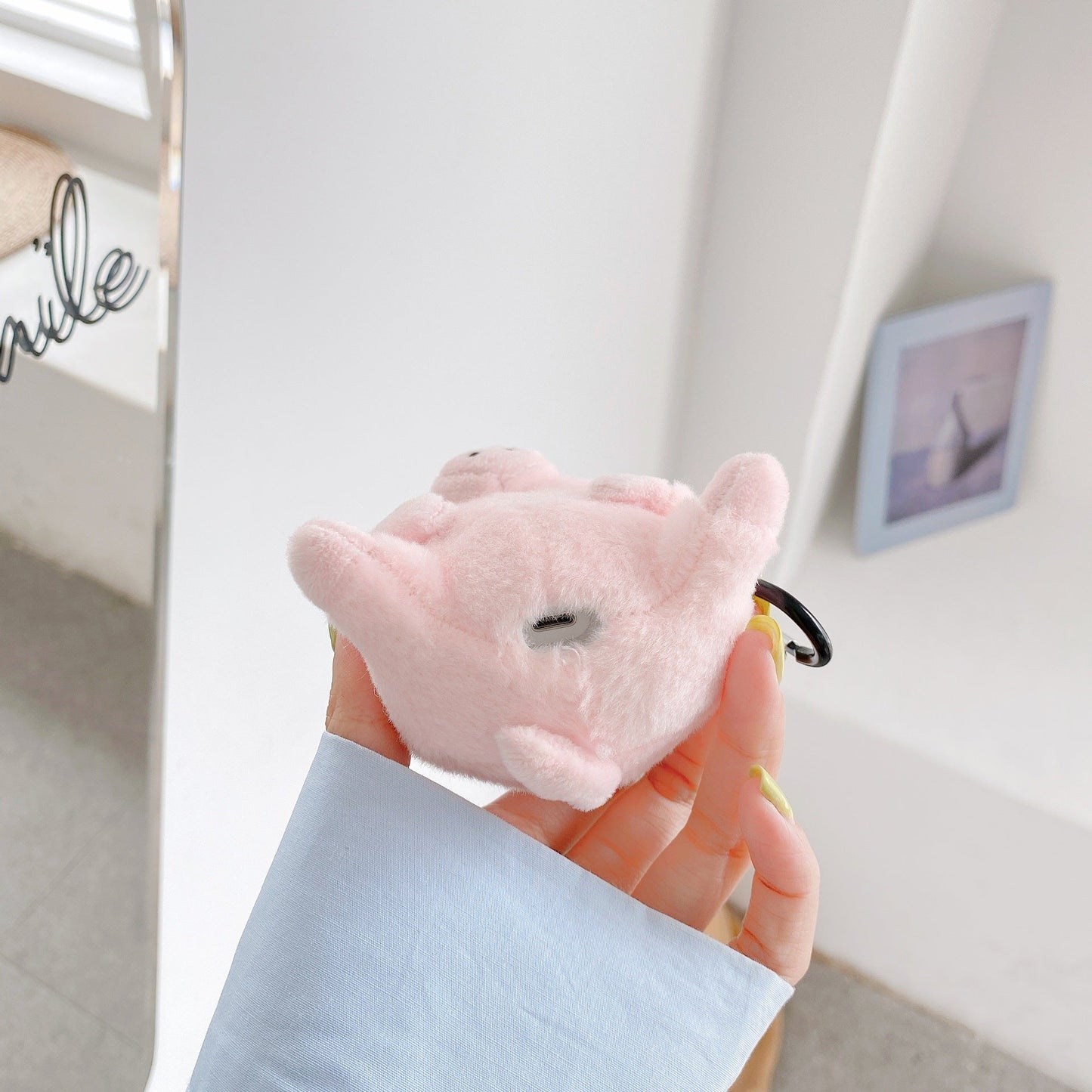 Wireless Bluetooth Cartoon Plush Earphone Case