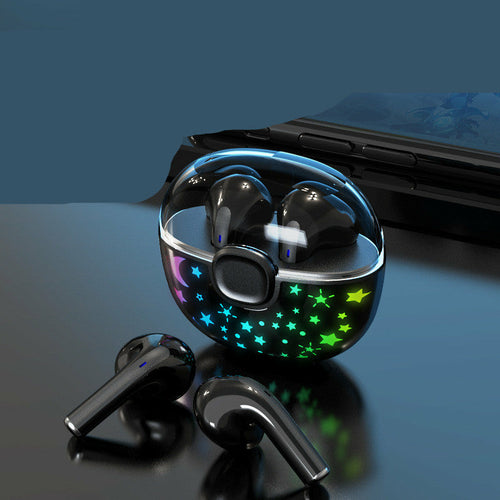 Capsule Wireless In Ear Cool Gradient Creative Earphone