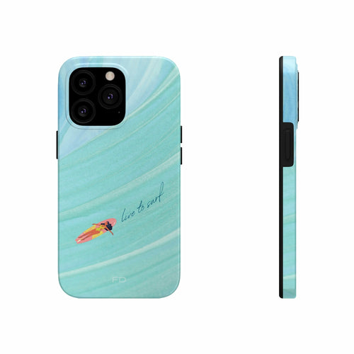 Live to Surf Tough Case for iPhone with Wireless Charging