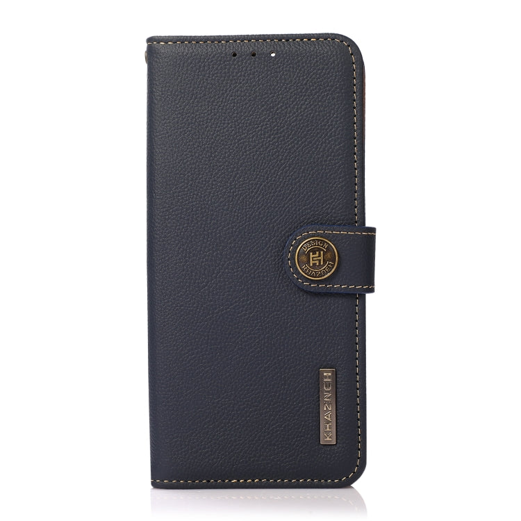 For Google Pixel 8a KHAZNEH Custer Genuine Leather RFID Phone