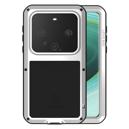 For Huawei Mate 60 Pro / 60 Pro+ LOVE MEI Metal Shockproof Life