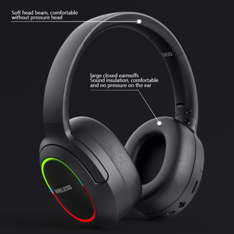 L800 Foldable ENC Noise Reduction Wireless Gaming Headset with