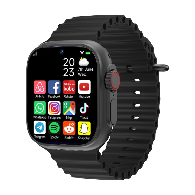 GS37 1.95 inch Screen Smart Phone Watch, 1GB+16GB, Android 9.0,