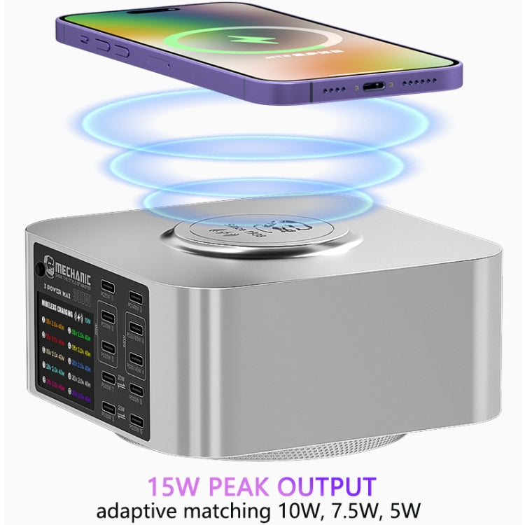 Mechanic X-Power Series Multiport Digital Display USB Charger Station