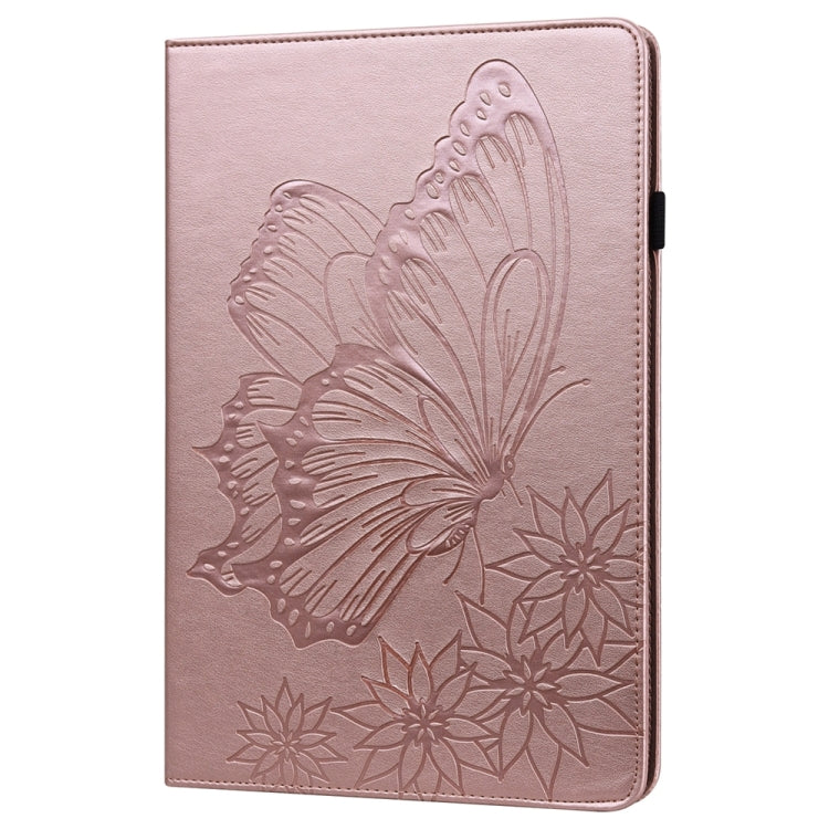 For Samsung Galaxy Tab S9 Ultra / S8 Ultra Big Butterfly Embossed