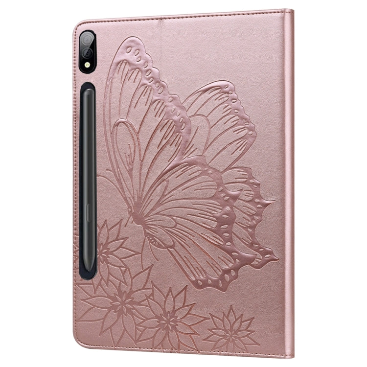 For Samsung Galaxy Tab S9 Ultra / S8 Ultra Big Butterfly Embossed