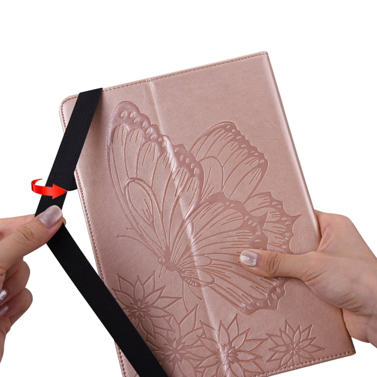 For Samsung Galaxy Tab S9 Ultra / S8 Ultra Big Butterfly Embossed