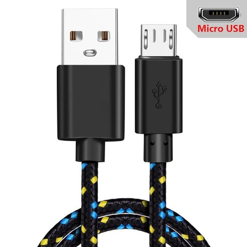 Micro Usb Cable 1m/2m/3m Data Sync Usb Charger Cable For Samsung