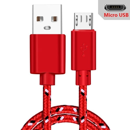 Micro Usb Cable 1m/2m/3m Data Sync Usb Charger Cable For Samsung