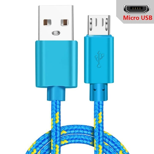 Micro Usb Cable 1m/2m/3m Data Sync Usb Charger Cable For Samsung