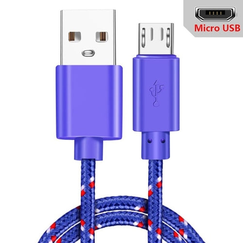 Micro Usb Cable 1m/2m/3m Data Sync Usb Charger Cable For Samsung