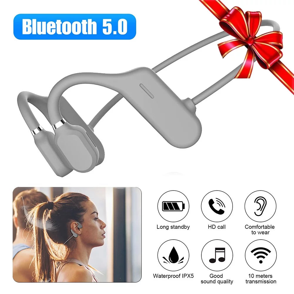 Wireless Bluetooth 5.0 Open Ear Headphones Waterproof Sports