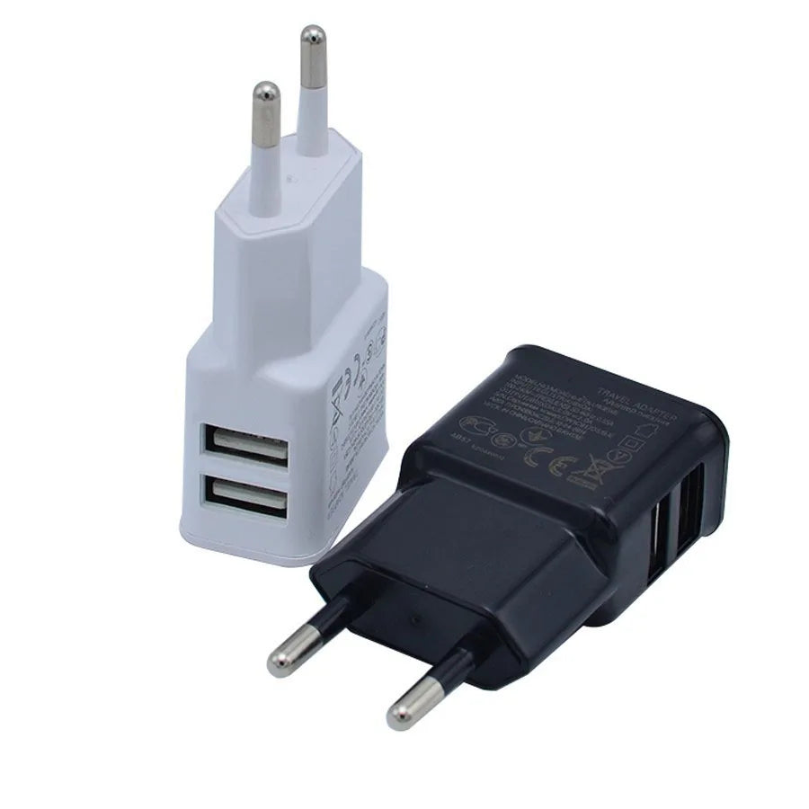 5V Portable Dual USB Power Adapter Mobile Phone Charger Electrical