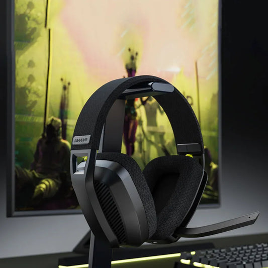 BINNUNE 2.4GHz Wireless Gaming Headset with Mic for PS5 PS4 PC Mac