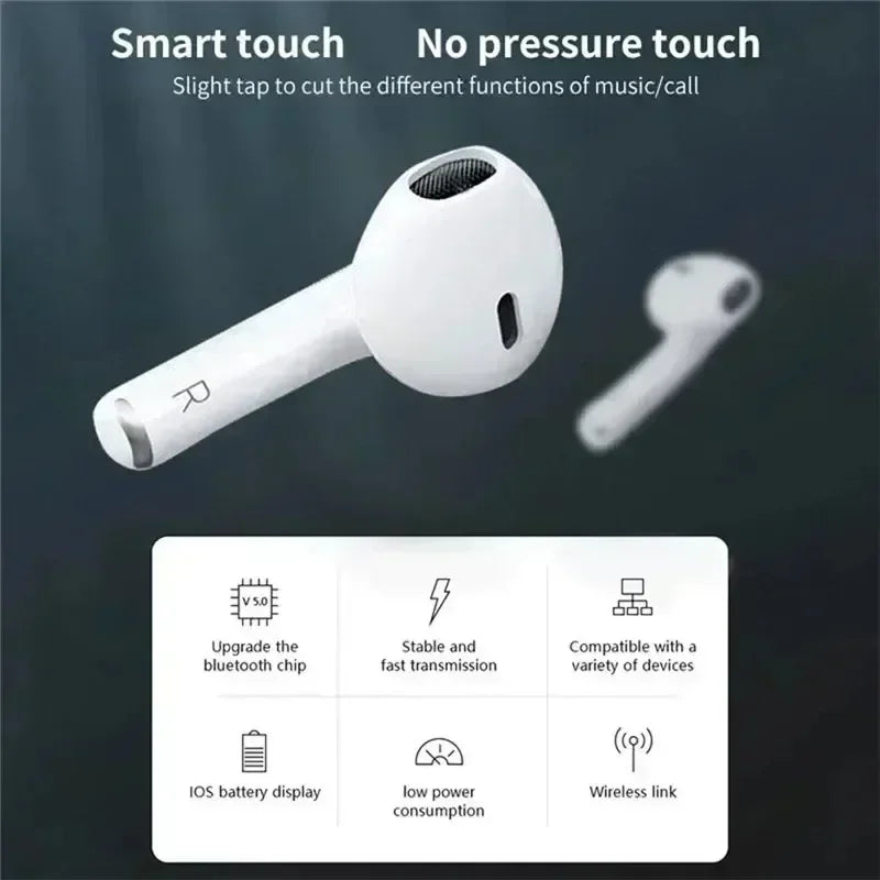 TWS Pro6 Earphone Bluetooth Headphones with Mic 9D Stereo Pro 6