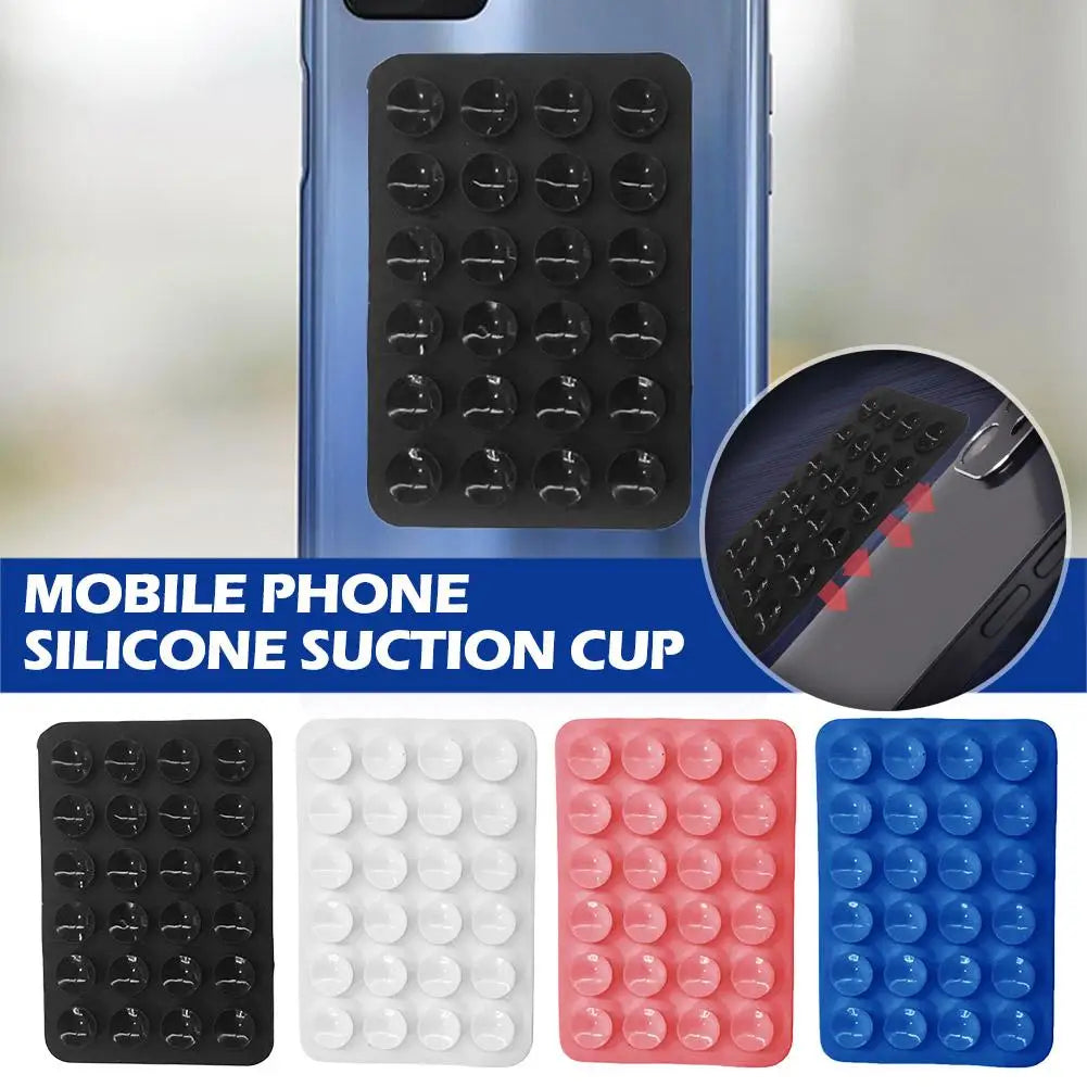 Multifunctional Mobile Phone Silicone Suction Cup 24 Square Mobile