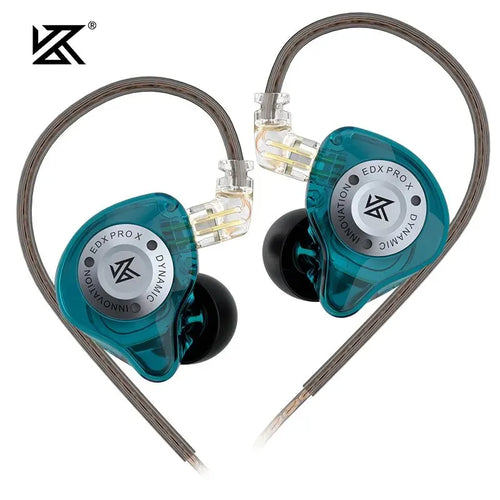 KZ EDX PRO X Wired Earphones HIFI Stereo Bass Music Earbuds In Ear