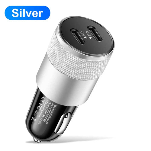 Total 20W PD Car Charger USB Type C Fast Charging Car Phone Charger