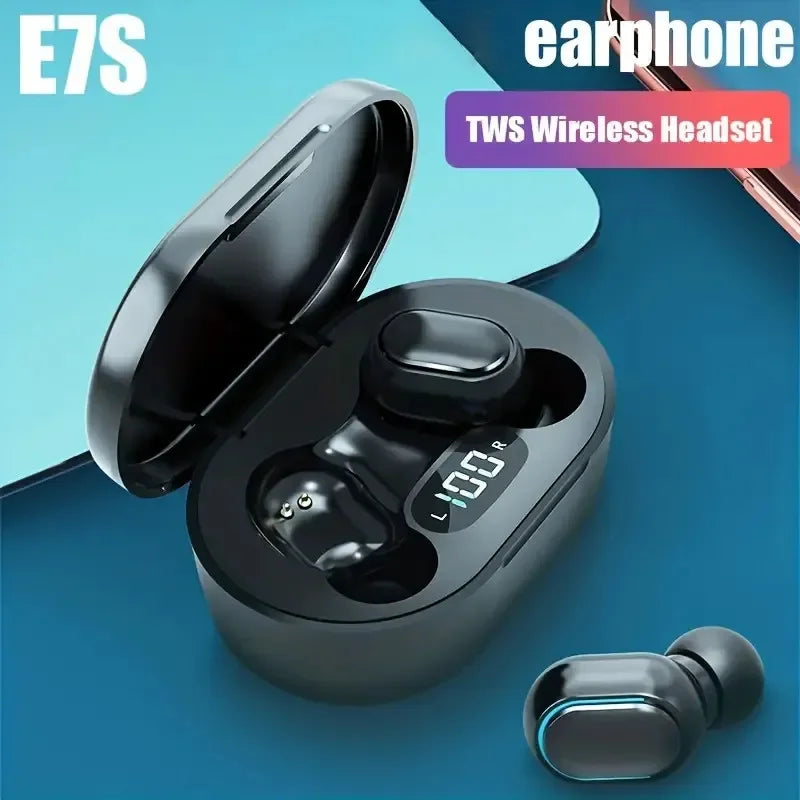 E7S TWS Wireless Headphones Bluetooth Earphone Control Sport Headset