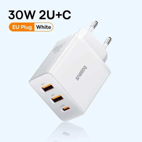 Baseus 30W USB Type C Charger Phone Charger PD Quick Charge For