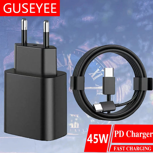 45W USB-C Mobile Phone Charger Plug Fast Charging Plug Mobile Phone