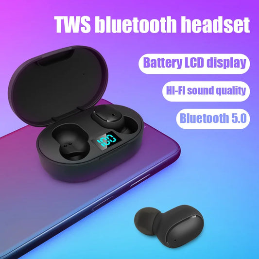 Original E6S Air Pro TWS Fone Bluetooth Earphones Wireless Headphones