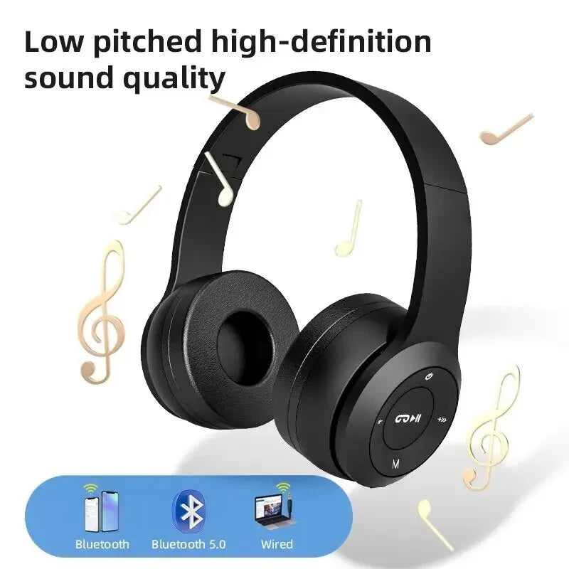 P47 Wireless bluetooth headphone With Mic Headsets Stereo Sound