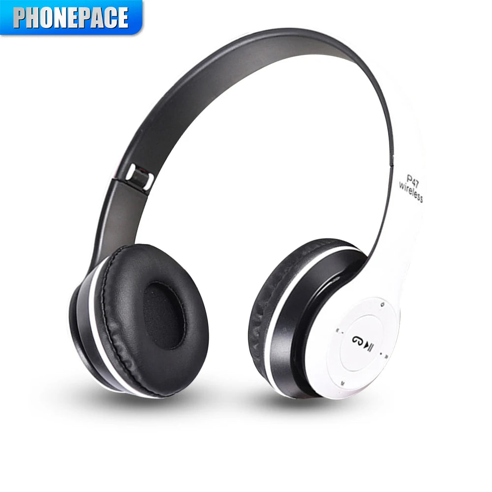 Stereo P47 Headset 5.0 Bluetooth Headset Folding Series Wireless