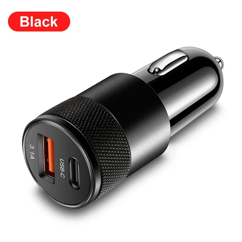 Total 20W PD Car Charger USB Type C Fast Charging Car Phone Charger