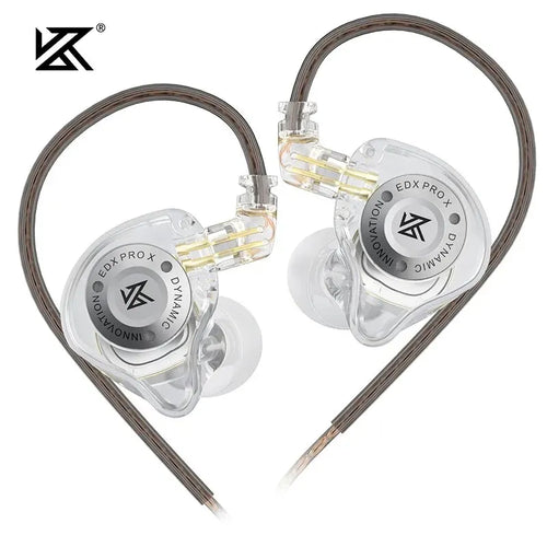 KZ EDX PRO X Wired Earphones HIFI Stereo Bass Music Earbuds In Ear