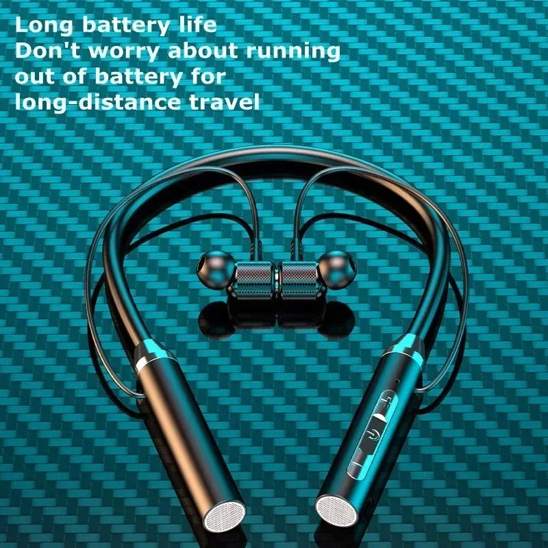 K58 Wireless Headphones Bluetooth Neckband Magnetic Earphones Sport