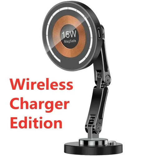 Magnetic Car Wireless Charger Stand Magnet Car Mount Fast Charging