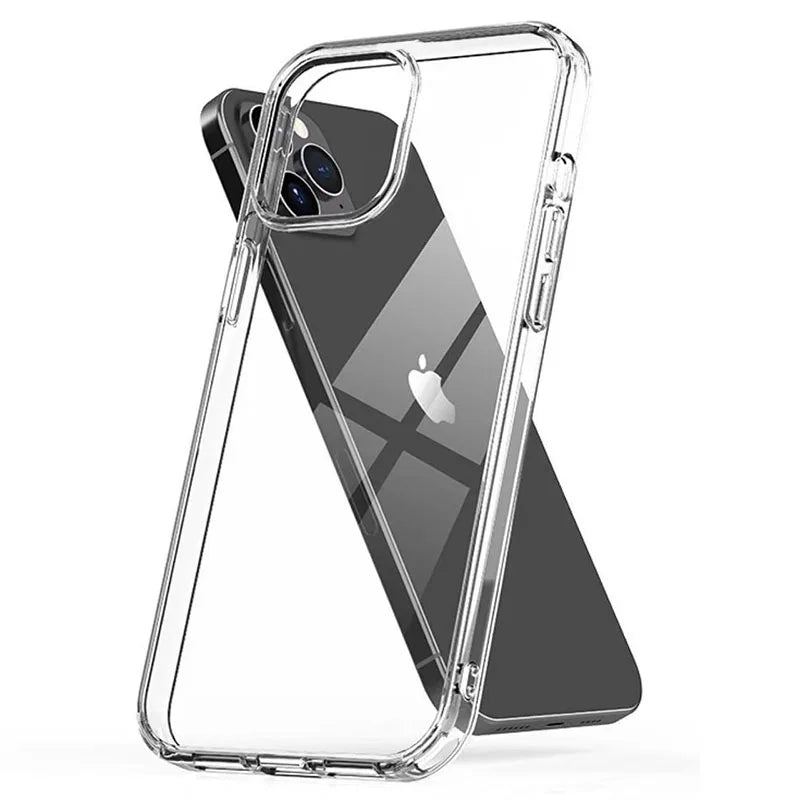 Ultra Thin Clear Silicone Case For iPhone 16 15 14 13 12 11 Pro Xs Max