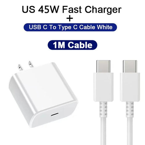 45W USB-C Mobile Phone Charger Plug Fast Charging Plug Mobile Phone