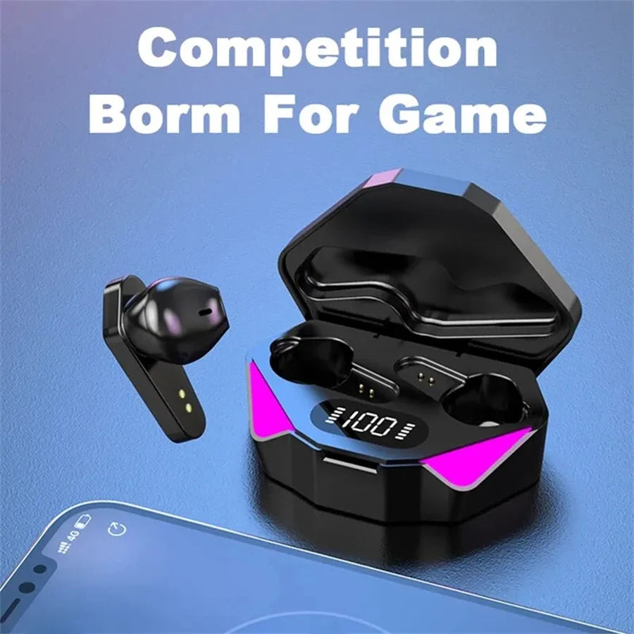 NEW AIR X15 Earphones Bluetooth Wireless Gamer Headphones Sport Low