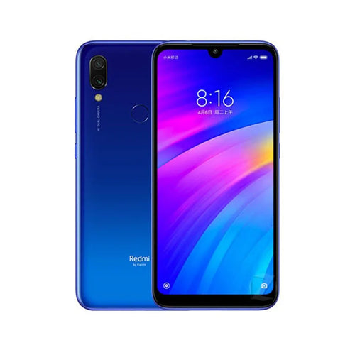 Xiaomi Redmi 7 Cellphone with Phone Case, Dual SIM Solt Cellphone