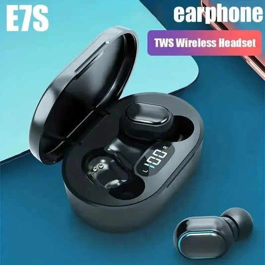 E7S TWS Wireless Headphones Bluetooth Earphone Control Sport Headset