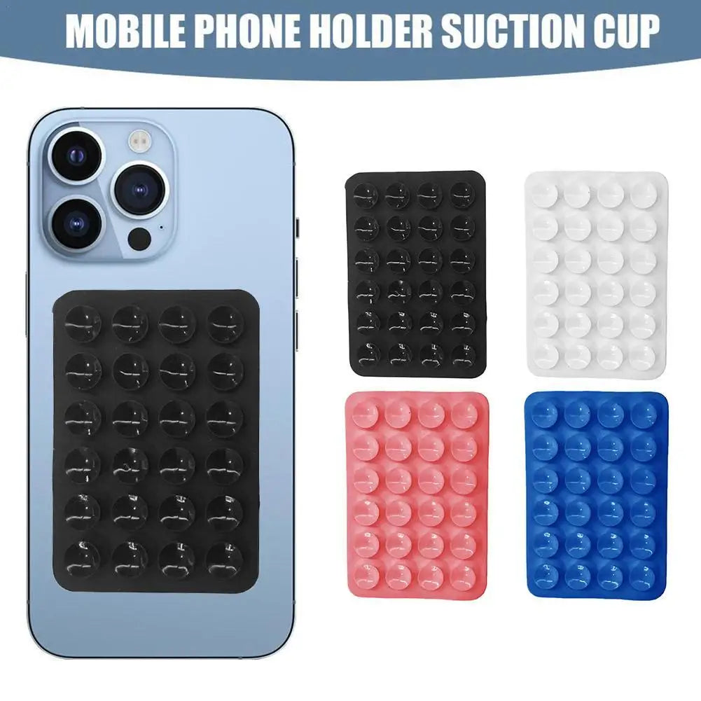 Multifunctional Mobile Phone Silicone Suction Cup 24 Square Mobile