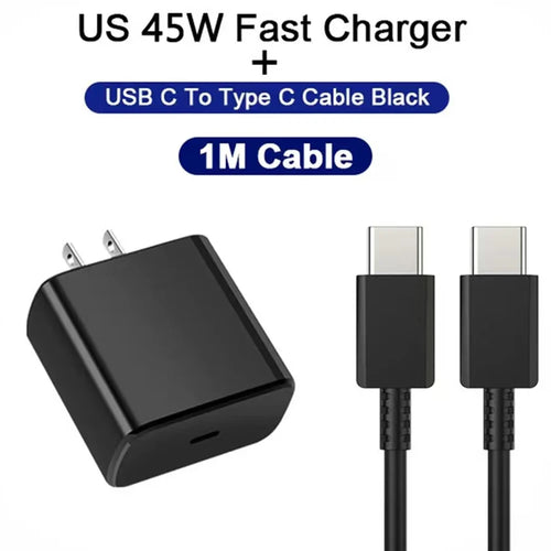 45W USB-C Mobile Phone Charger Plug Fast Charging Plug Mobile Phone