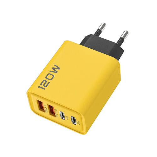 120W PD USB Charger Fast Charging Type C Mobile Phone Adapter For