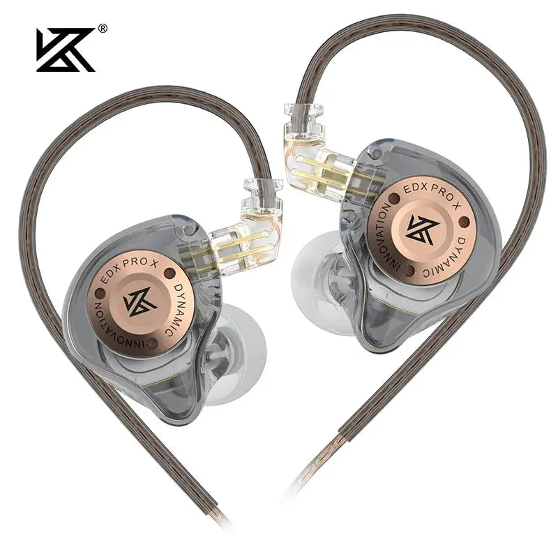 KZ EDX PRO X Wired Earphones HIFI Stereo Bass Music Earbuds In Ear