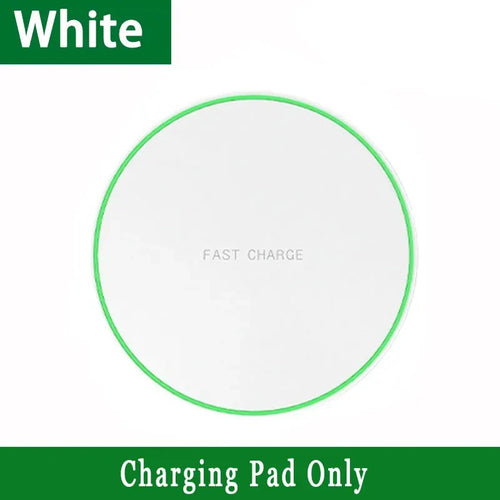 15W Wireless Charger Pad Compatible with iPhone 15/14/13/12/11/X