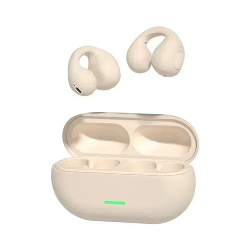 NEW Bluetooth 5.3 Wireless Bone Conduction Headphones T75 Clip Ear