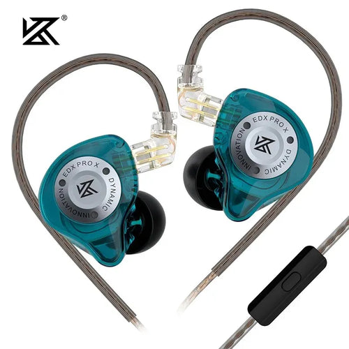 KZ EDX PRO X Wired Earphones HIFI Stereo Bass Music Earbuds In Ear